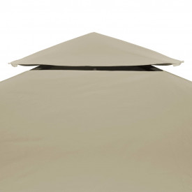 Rezervă Acoperiș marchiză 310 g / m² Bej 3x4 m - Img 3