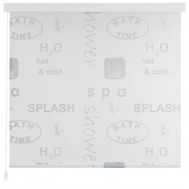 Roletă perdea de duș 100x240 cm Imprimeu Splash - Img 2