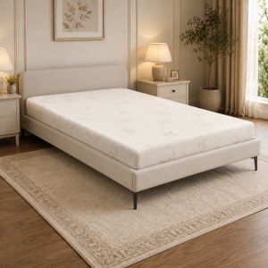 Saltea ortopedica Magic Micro One 90x200x23 cm, arcuri pocket, 7 zone confort, husa detasabila tricot, fermitate medie