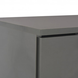 Servantă, gri foarte lucios, 71 x 35 x 76 cm, PAL - Img 6