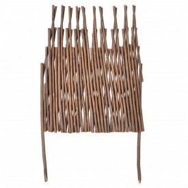 Set de 5 garduri extensibile de salcie cu zăbrele 170 x 55 cm - Img 2