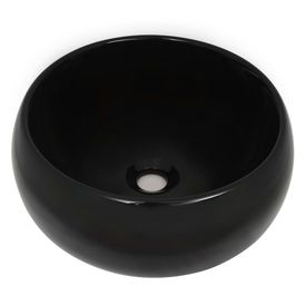 Set mobilier de baie, 2 piese, alb, ceramică - Img 3