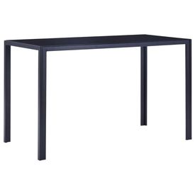 Set mobilier de bucătărie, 7 piese, gri