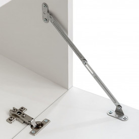 Set mobilier TV 5 piese cu iluminare LED alb - Img 6