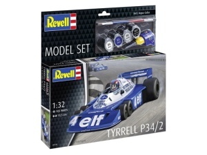 Set Model Tyrrell P34/2 6-Roti Revell Cu Accesorii De Baza - Img 2