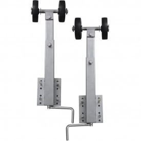 Set suport remorcă pentru barcă, cu roți, 2 buc, 59 - 84 cm - Img 3