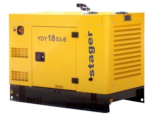 Stager YDY18S3-E Generator insonorizat 18kVA, 23A, 1500rpm, trifazat, diesel - Img 2