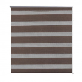 Stor Zebra 80 x 150 cm Cafea - Img 2