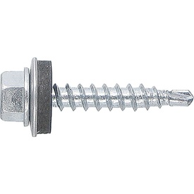 Șurub autoforant STARKFIX, cu cap hexagonal și șaibă EPDM, 4,8x55, zincat, 200buc