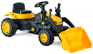 Tractor cu Pedale si Cupa Pilsan Active Galben, 07 315 - Img 3