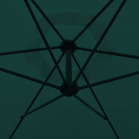 Umbrelă de soare, 3 m, verde - Img 3