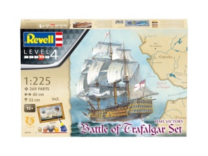Vapor Revell Gift Set Battle Of Trafalgar Scara 1:225 Rev05767 - Img 4