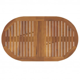 vidaXL 5 piese Set mobilier de grădină, lemn masiv de acacia - Img 10