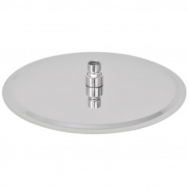 vidaXL Cap de duș tip ploaie, 2 buc., Ø 30 cm, oțel inoxidabil - Img 5