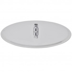 vidaXL Cap de duș tip ploaie, 2 buc., Ø 40 cm, oțel inoxidabil - Img 5