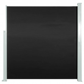 vidaXL Copertină laterală retractabilă, negru, 140 x 300 cm - Img 2