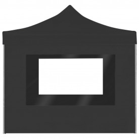 vidaXL Cort de petrecere pliabil cu pereți, antracit, 3x3 m, aluminiu - Img 5