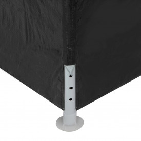 vidaXL Cort pentru petrecere, 3 x 3 m, antracit - Img 6