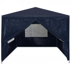 vidaXL Cort petreceri 3 x 3 m, albastru - Img 3