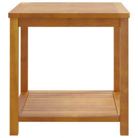 vidaXL Masă laterală, 45x45x45 cm, lemn solid de salcâm - Img 3