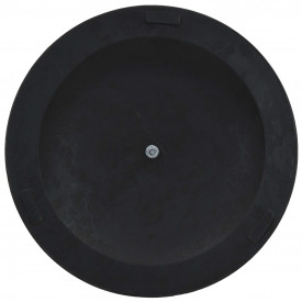 vidaXL Suport umbrelă de soare, bronz, 11 kg, polirășină, rotund - Img 5