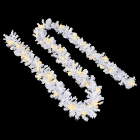 242424 Ghirlandă de Crăciun cu becuri LED, alb, 10 m - Img 4