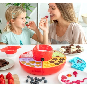 Aparat pentru preparare fondue, ciocolata si jeleu - Img 10