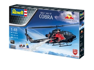 Avion Revell Gift Set Ah-1F Cobra: Flying Bulls 25Th Anniv. Scara 1:48 Rev05640 - Img 2