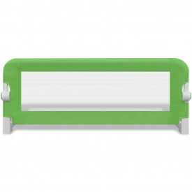 Balustradă de pat protecție copii, 2 buc., verde, 102 x 42 cm - Img 4