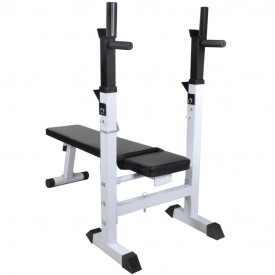 Bancă de exerciții fitness dreaptă, bancă de greutăți - Img 2