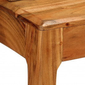 Birou de lucru cu sertare, lemn masiv, 88 x 50 x 90 cm - Img 6