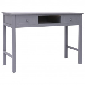Birou de scris, gri, 110 x 45 x 76 cm, lemn - Img 2