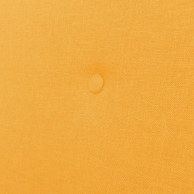 Canapea pentru 2 persoane, material textil, galben - Img 6