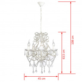 Candelabru cu 2800 de cristale E14 - Img 6