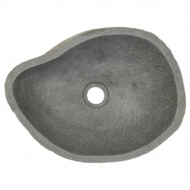 Chiuvetă din piatră de râu, 38-45 cm, ovală - Img 5