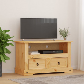 Comodă TV stil Corona din pin mexican 91 x 43 x 56 cm