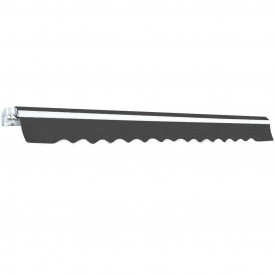 Copertină pliabilă cu acționare manuală, 350 cm, antracit - Img 3