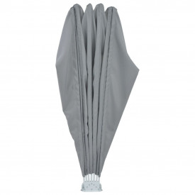 Copertină pliabilă de grădină 200 cm gri - Img 6