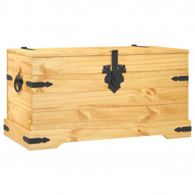 Cufăr depozitare din pin mexican Corona Range 91 x 49,5 x 47 cm - Img 3