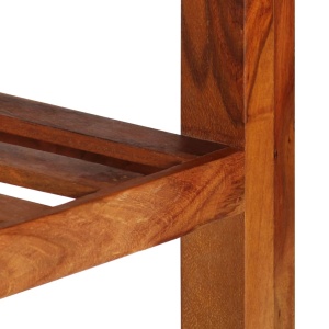 Dulap cu 3 sertare, 110x30x80 cm, lemn masiv, acacia - Img 7