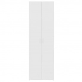Dulap de birou, alb, 60x32x190 cm, PAL - Img 6