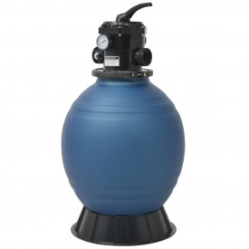 Filtru cu nisip pentru piscine 45,72 cm/460 mm rotund, albastru - Img 2