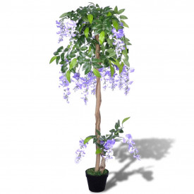 Glicină artificială cu ghiveci 120 cm - Img 1