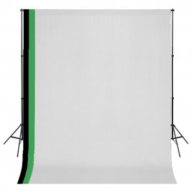 Kit studio foto cu 3 decoruri și ramă ajustabilă, 3 x 3 m