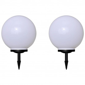 Lămpi de exterior pentru alee LED 2 buc. 40 cm, cu țăruș de sol - Img 1