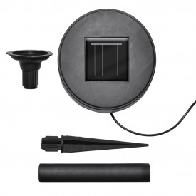 Lămpi de grădină cu LED, 6 buc., țăruși &amp; panouri solare - Img 5