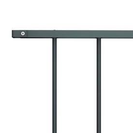 Panou de gard, antracit, 1,7 x 1 m, oțel vopsit electrostatic - Img 2