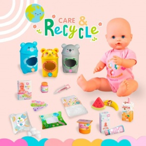 Papusa 35 cm Nenuco Invata sa reciclezi si grija de mediu NFN98000 - Img 3