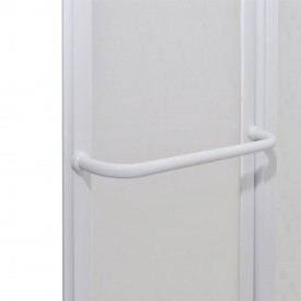 Paravan pliabil baie 7 panouri 140 x 168 cm cu suport de prosop - Img 5