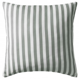 Perne de exterior, 4 buc, imprimeu dungi, 45x45 cm, gri - Img 2